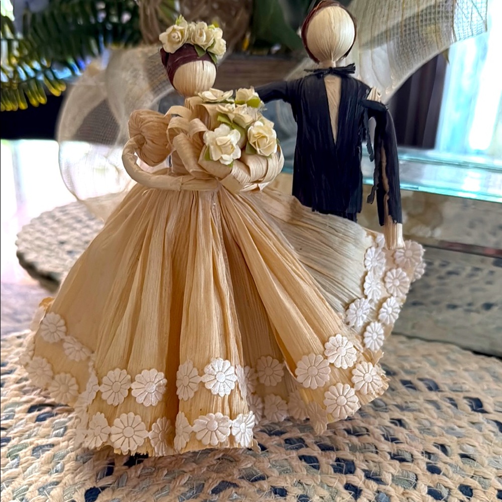 Handcrafted Corn Husk Doll Dress